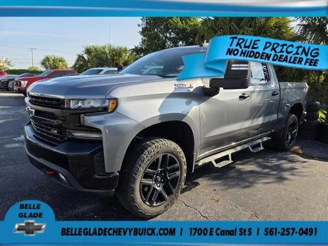 2021 Chevrolet Silverado 1500 4WD Crew Cab Short Bed LT Trail Boss for sale in Belle Glade, FL