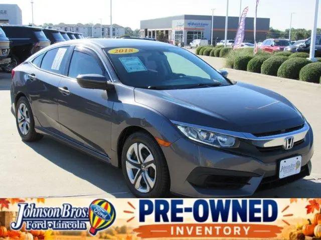 2018 Honda Civic LX for sale in Temple, TX