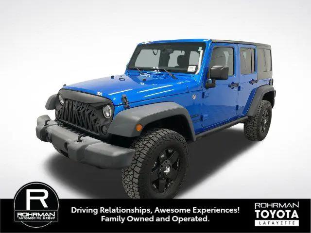 2016 Jeep Wrangler Unlimited Sport for sale in Lafayette, IN