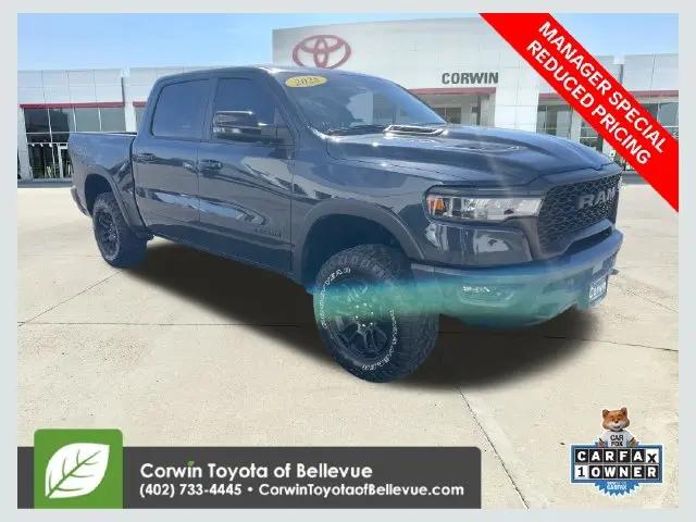 2025 Ram 1500 Rebel Crew Cab 4x4 57 Box for sale in Bellevue, NE