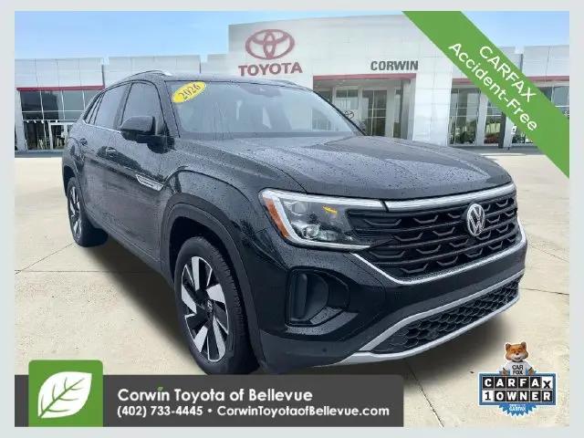 2026 Volkswagen Atlas Cross Sport SE with Technology for sale in Bellevue, NE