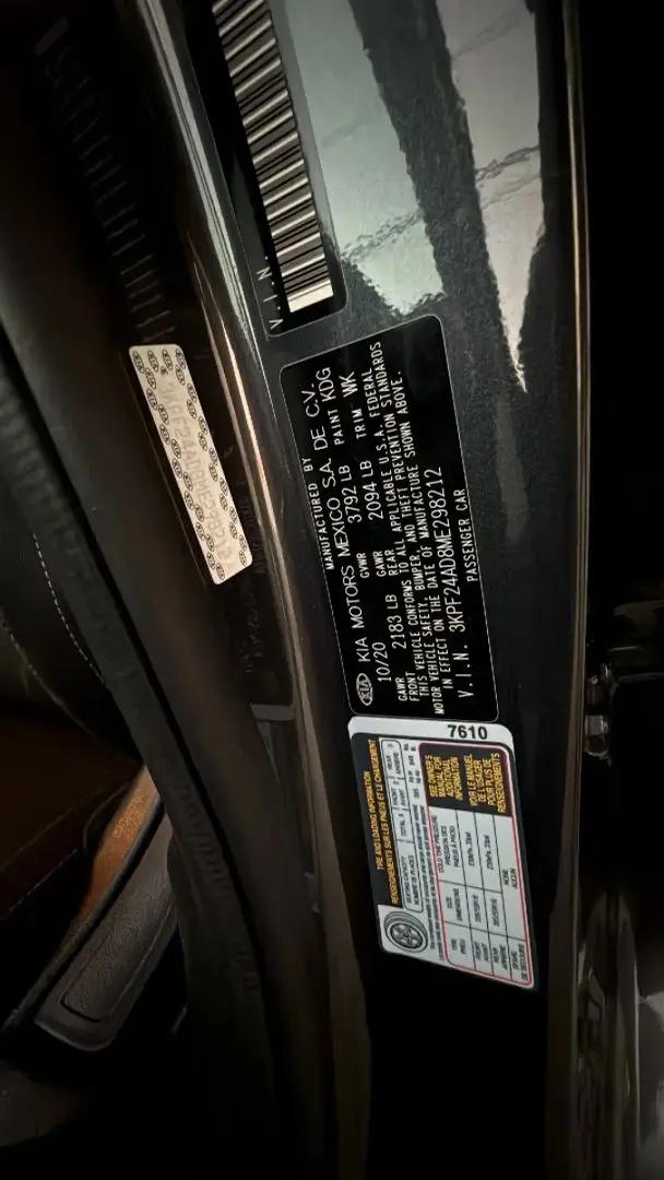 2021 Kia Forte LXS