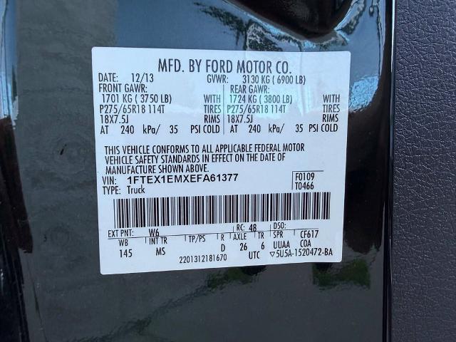 2014 Ford F-150 XLT