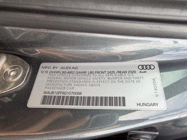2016 Audi S3 2.0T Premium Plus
