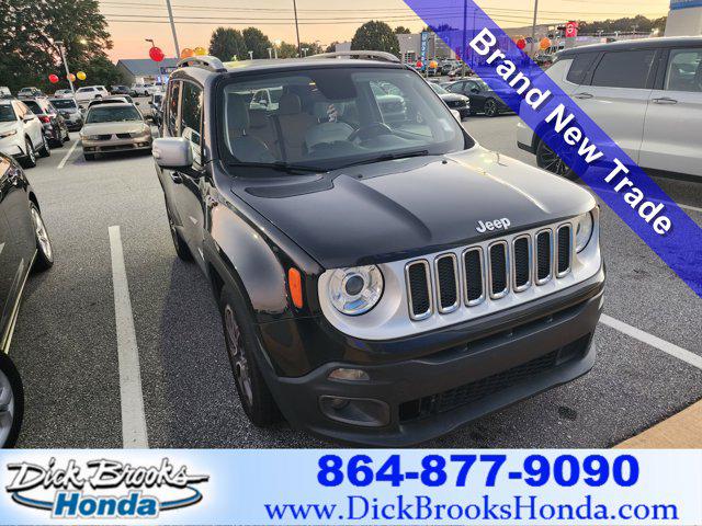 2018 Jeep Renegade Limited FWD for sale in Greer, SC