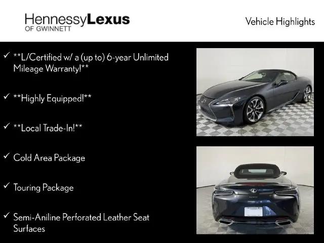 2021 Lexus LC 500 LC 500