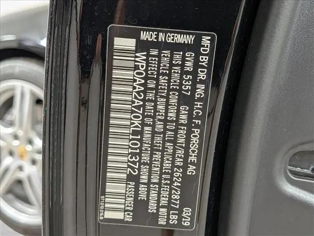2019 Porsche Panamera 4