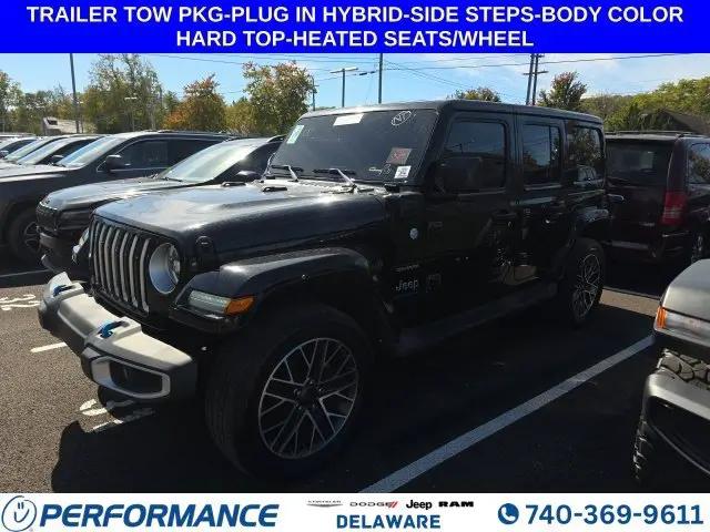 2023 Jeep Wrangler 4xe Sahara 4x4 for sale in Delaware, OH