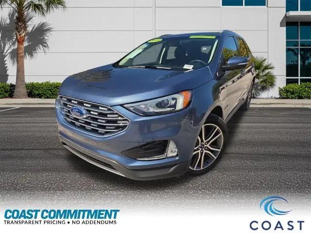2019 Ford Edge Titanium for sale in Port Richey, FL