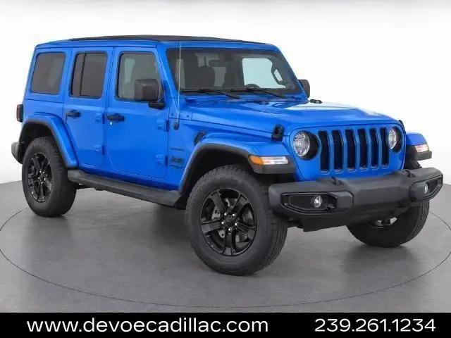 2022 Jeep Wrangler Unlimited Sahara Altitude 4x4 for sale in Naples, FL