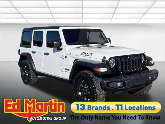 2021 Jeep Wrangler Willys 4x4 for sale in Anderson, IN