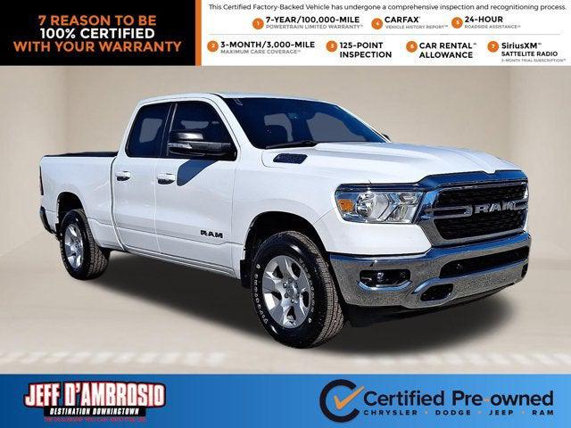 2022 RAM 1500 Big Horn Quad Cab 4x4 64 Box 2022 RAM 1500 Big Horn Quad Cab 4x4 64 Box