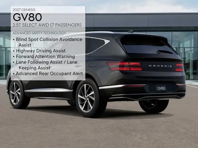 2027 Genesis GV80 2.5T Select AWD