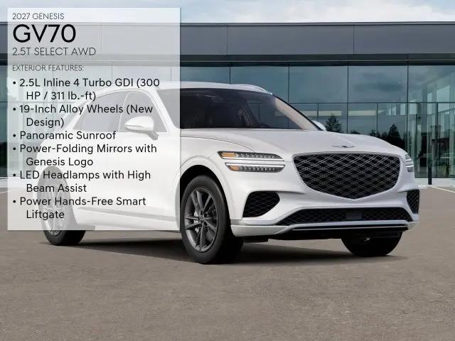 2027 Genesis GV70 2.5T Select AWD