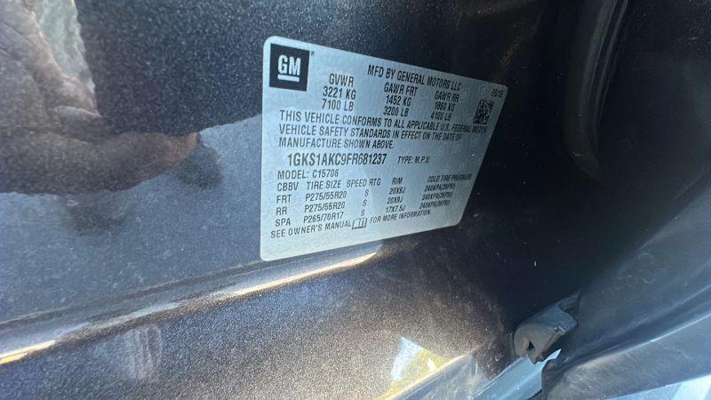 2015 GMC Yukon SLE