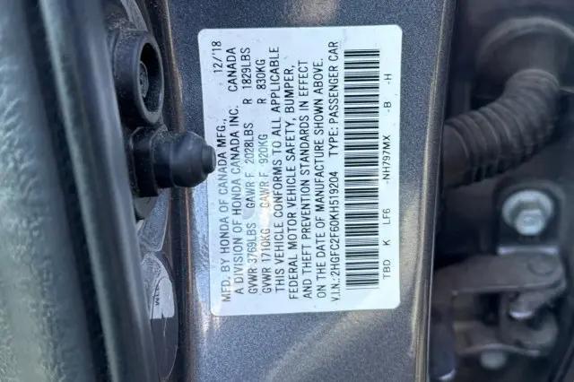 2019 Honda Civic LX