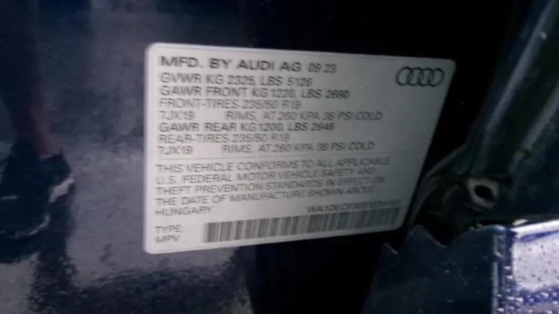 2024 Audi Q3 Premium 45 TFSI S line quattro Tiptronic