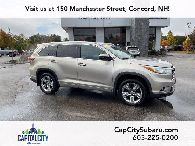 2014 Toyota Highlander Limited V6 for sale in Concord, NH