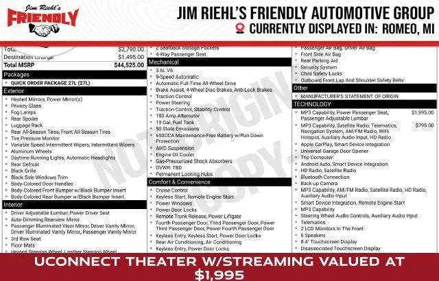 2020 Chrysler Pacifica AWD Launch Edition for sale in Washington, MI