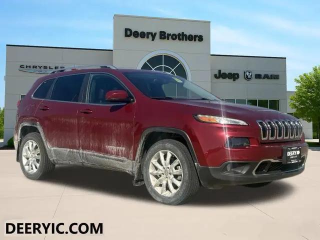 2015 Jeep Cherokee Limited for sale in Iowa City, IA