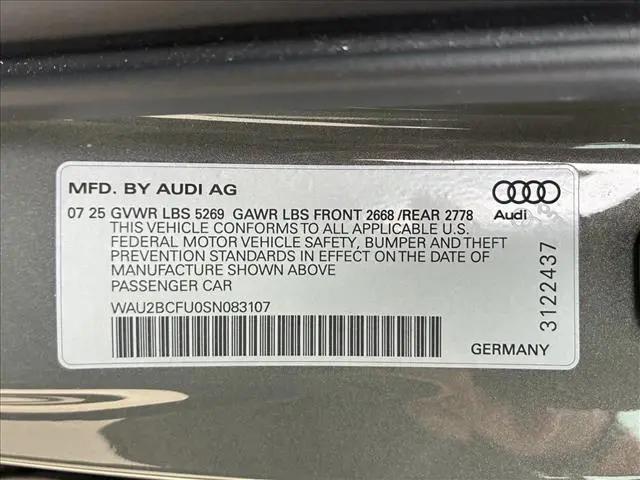 2025 Audi A5 Premium Plus TFSI quattro S tronic