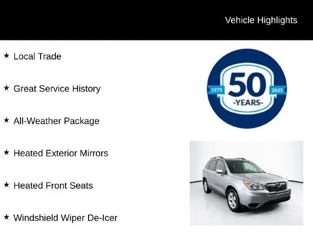 2016 Subaru Forester 2.5i Premium