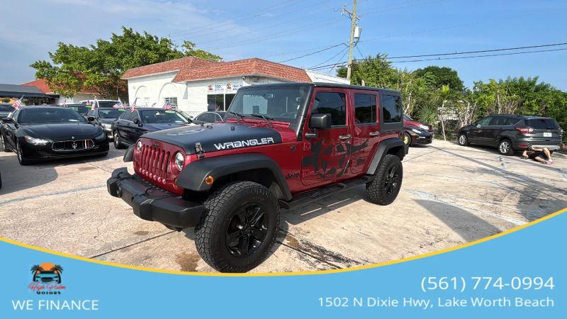2013 Jeep Wrangler Unlimited Sport for sale in Lake Worth Beach, FL