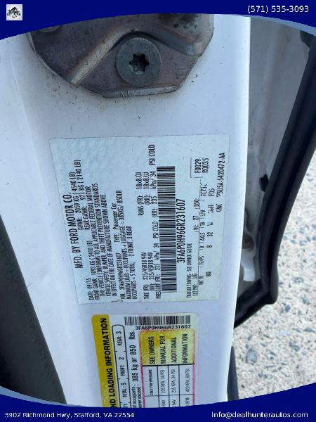 2016 Ford Fusion SE