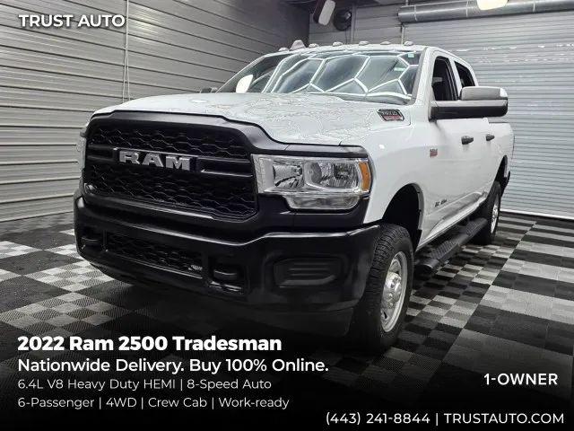 2022 Ram 2500 Tradesman Crew Cab 4x4 64 Box for sale in Sykesville, MD