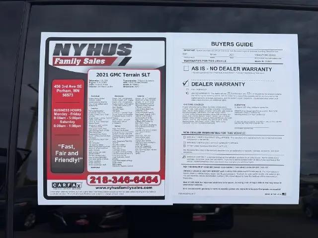 2021 GMC Terrain AWD SLT