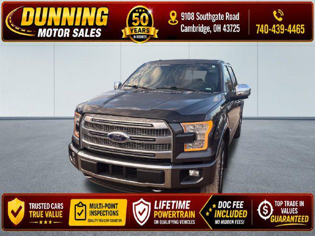 2016 Ford F-150 Platinum for sale in Cambridge, OH