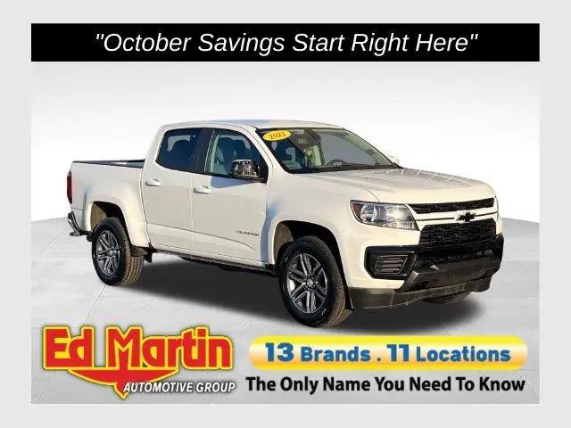 2021 Chevrolet Colorado 2WD Crew Cab Short Box WT for sale in Anderson, IN