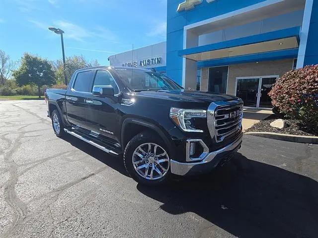 2021 GMC Sierra 1500 4WD Crew Cab Short Box SLT for sale in Bellefontaine, OH