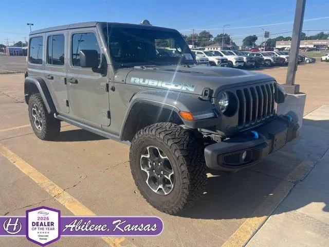 2021 Jeep Wrangler 4xe Unlimited Rubicon 4x4 for sale in Abilene, KS