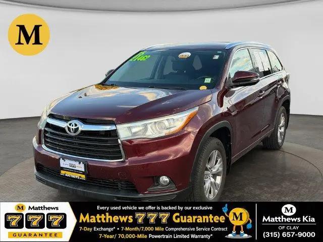 2015 Toyota Highlander XLE V6 for sale in Liverpool, NY