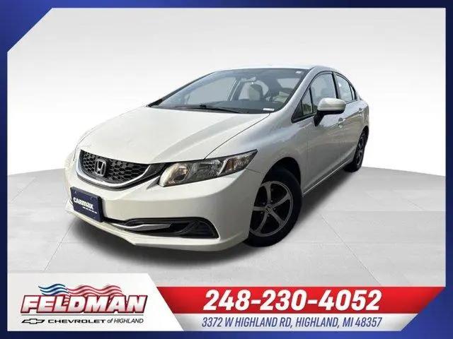 2015 Honda Civic SE for sale in Highland, MI