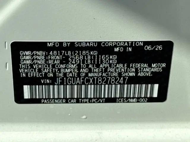 2026 Subaru Impreza Sport