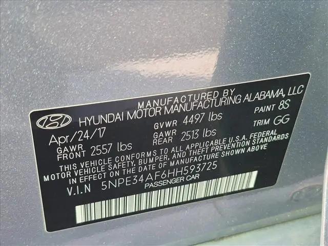 2017 Hyundai Sonata Sport