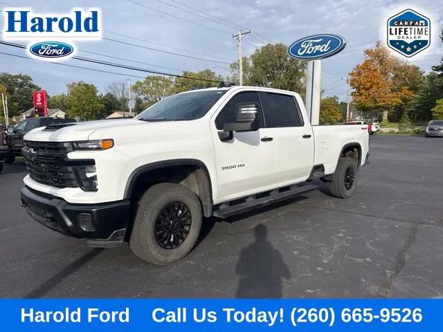 2025 Chevrolet Silverado 3500HD 4WD Crew Cab Long Bed Work Truck for sale in Angola, IN