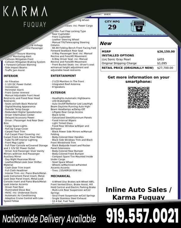 2023 Honda Civic Sport for sale in Fuquay Varina, NC