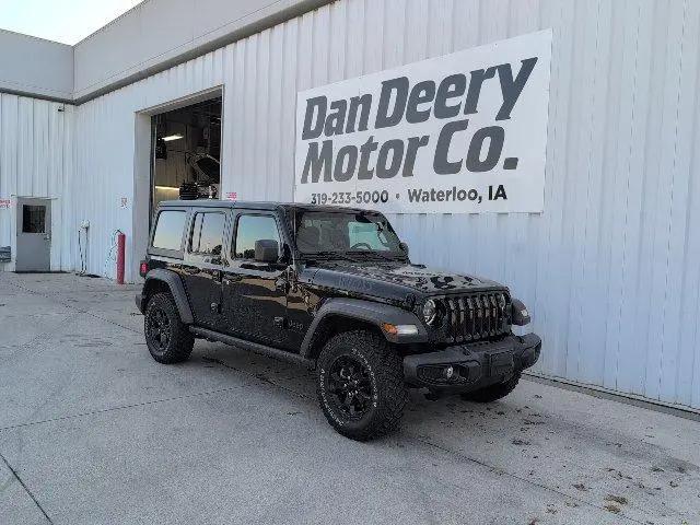 2023 Jeep Wrangler 4-Door Willys 4x4 for sale in Waterloo, IA