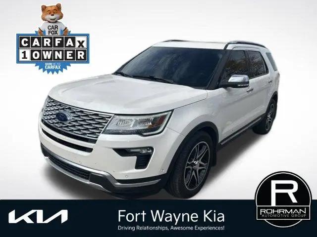 2018 Ford Explorer Platinum for sale in fort wayne, IN