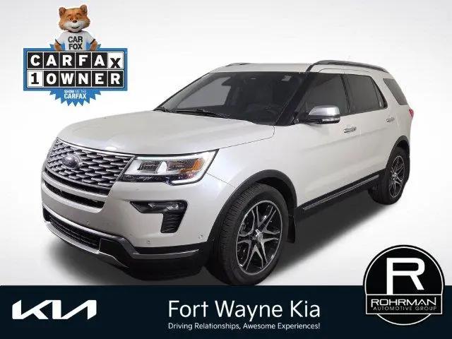 2018 Ford Explorer Platinum for sale in fort wayne, IN