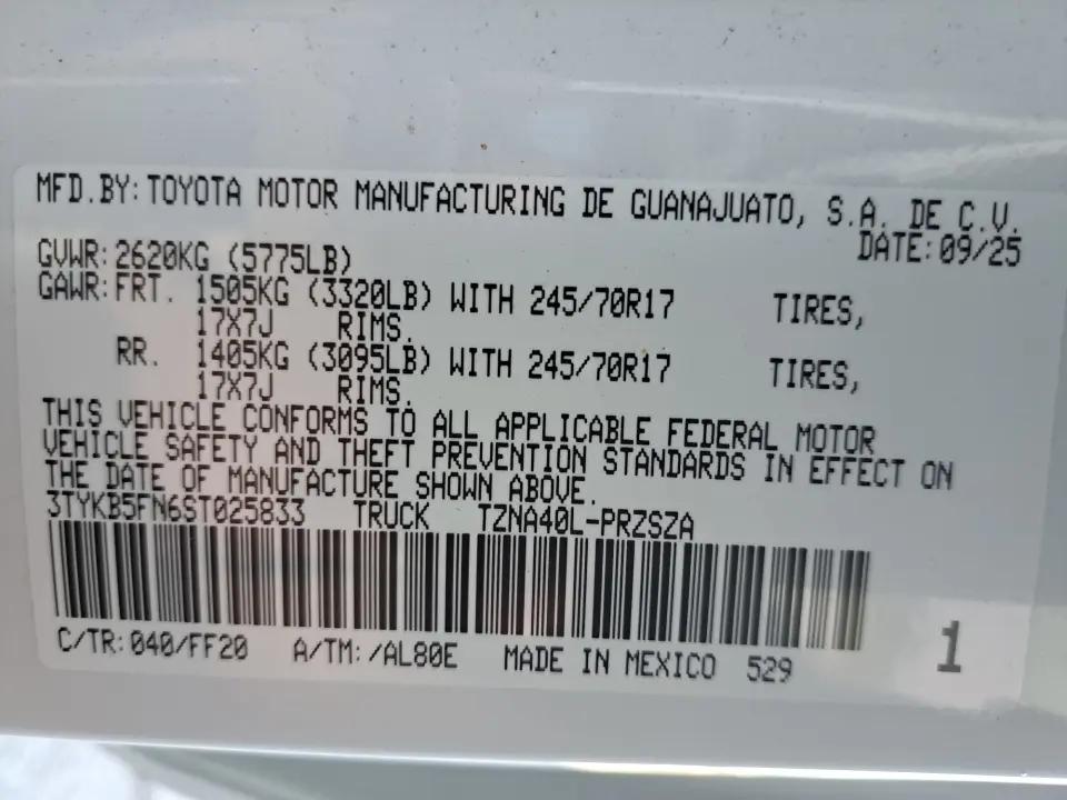 2025 Toyota Tacoma SR5 - Photo 38
