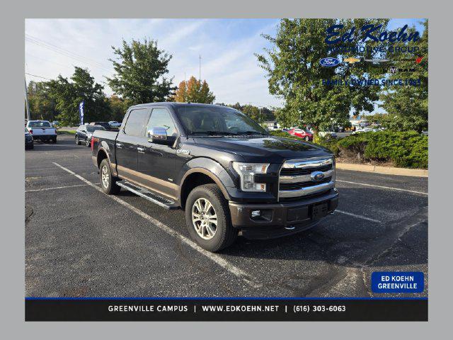 2015 Ford F-150 LARIAT for sale in Greenville, MI
