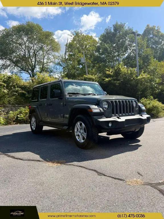2019 Jeep Wrangler Unlimited Sport S 4x4 for sale in West Bridgewater, MA