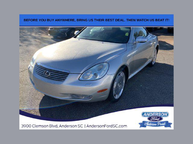 2002 Lexus SC 430 430 for sale in Anderson, SC
