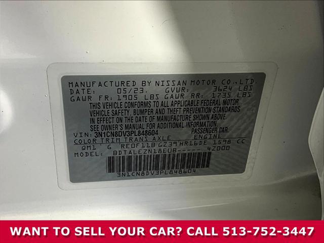 2023 Nissan Versa 1.6 S Xtronic CVT