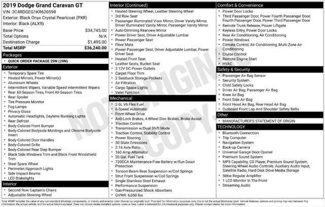 2019 Dodge Grand Caravan GT for sale in FARGO, ND