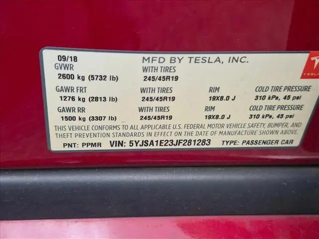 2018 Tesla Model S 75D